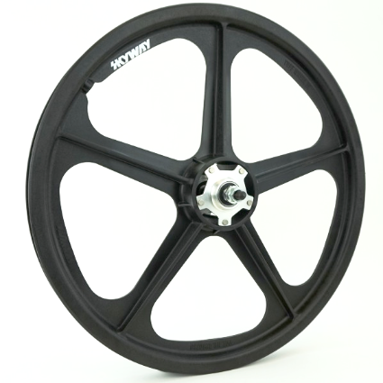 Skyway Tuff Wheel 2 alloy flange — original BMX 5-spoke mag wheel