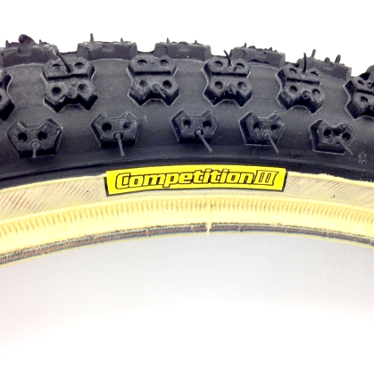 Tioga Comp 3 skinwall BMX tire — classic retro race tire