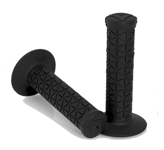 Legend Bike Co A'me Tri BMX grips — classic flange design